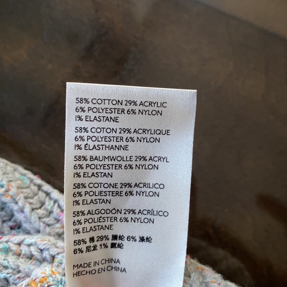 FREE PEOPLE LEO TUNIC SILVER GLEAM COMBO SWEATER - Picture 12 of 15